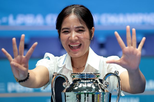 김가영에 이어 정규투어 2위를 차지한 스롱 피아비(우리금융캐피탈).