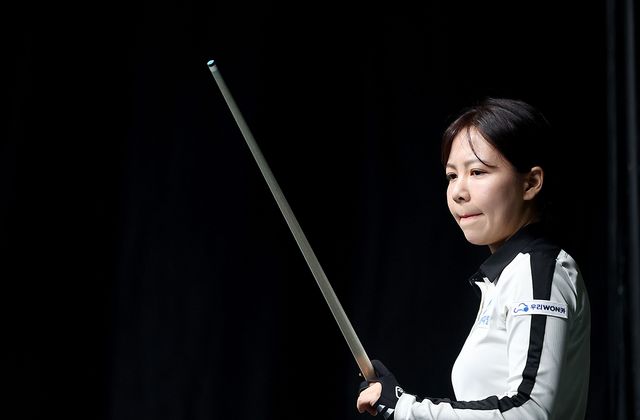 16강에서 아쉽게 탈락한 김민영(우리금융캐피탈).