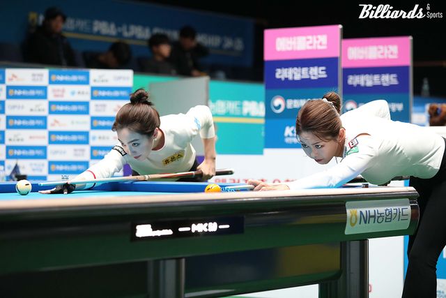 김가영과 차유람은 LPBA 투어에서 총 6차례 대결해 모두 김가영이 승리했다.