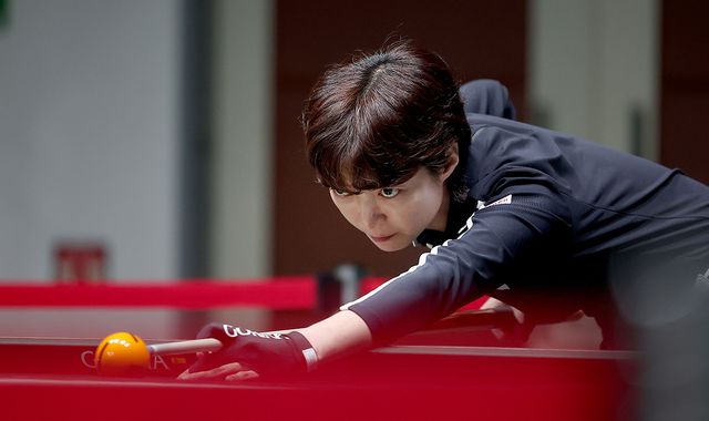 김세연에게 져 8강에서 아쉽게 탈락한 임정숙.