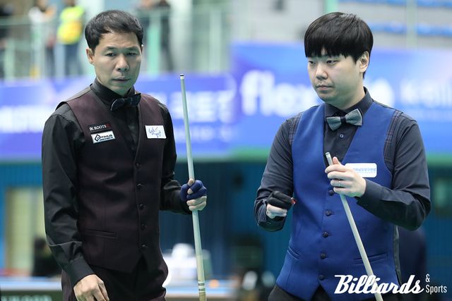 허정한과 김행직이 결승에 올라 시즌 첫 우승을 다툰다. 사진=양구/이용휘 기자