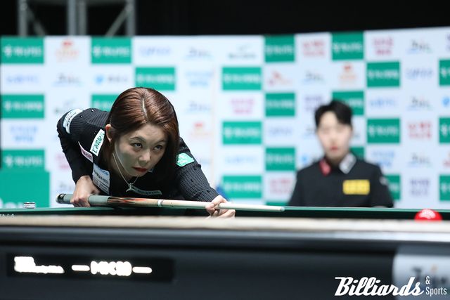 6세트부터 특유의 집중력을 발휘한 김가영.