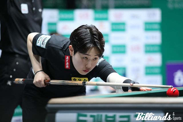 마지막까지 김가영과 치열한 혈투를 벌인 김세연