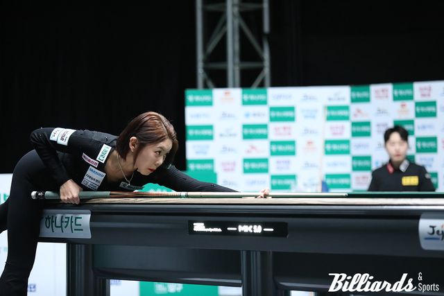 김세연과 준결승전 대결을 펼치고 있는 김가영