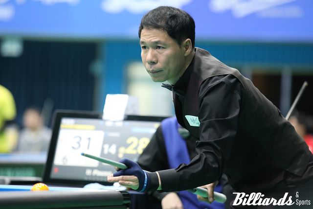 조명우를 꺾고 결승에 오른 허정한.