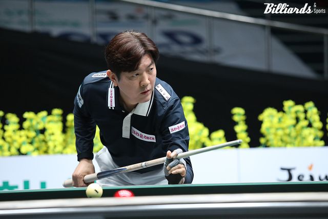 아쉽게 준결승에서 패한 김재근(크라운해태).