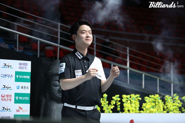 김영원(하림)이 PBA 월드챔피언십 결승에 진출하며 최연소 월드챔피언 자리에 도전한다.&nbsp; 사진=제주/이용휘 기자