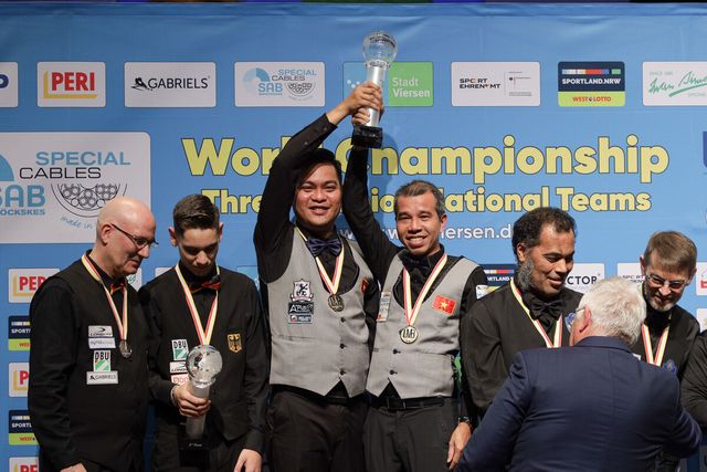 베트남은 지난 2024년 이후 3년 연속 팀선수권 결승에 진출해 징검다리 우승을 차지했다.