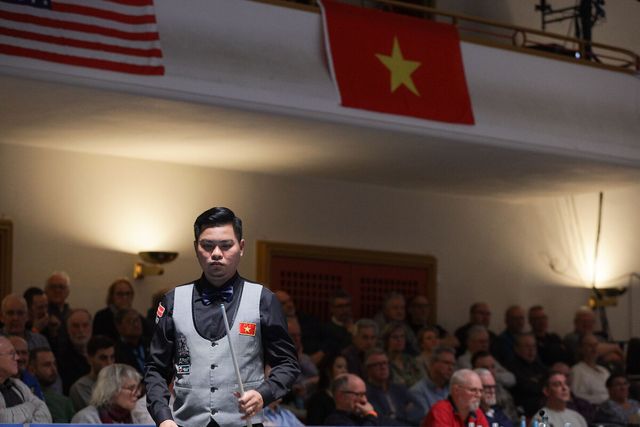 결승 경기 중인 베트남의 응우옌쩐타인뚜.