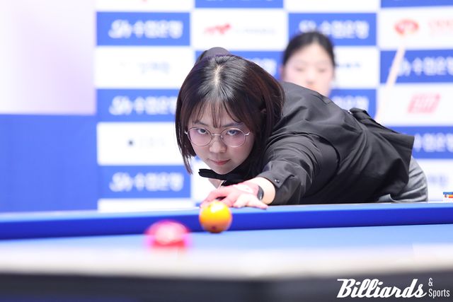 허채원과 대결 중인 최지연.