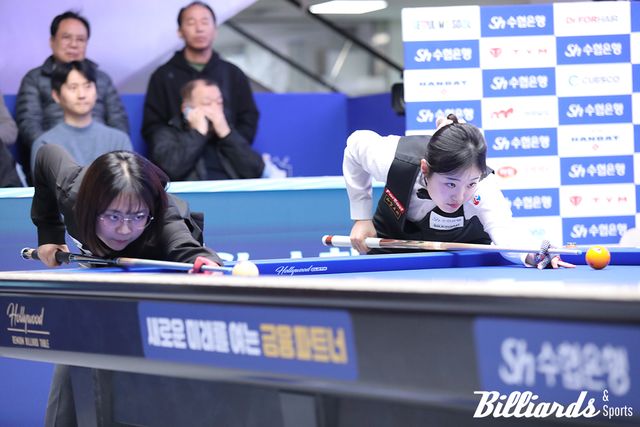 최지연과 허채원의 결승전 뱅킹