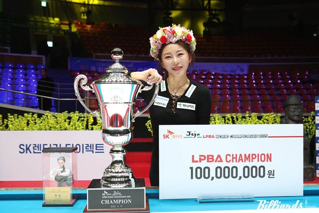 김가영(하나카드)이 여자 프로당구 왕중왕전 6년 연속 결승 진출과 3년 연속 우승에 도전한다.&nbsp; 사진=이용휘 기자