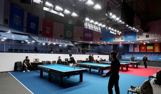 2025-26시즌을 앞두고 열린 PBA 큐스쿨. 사진=PBA 제공