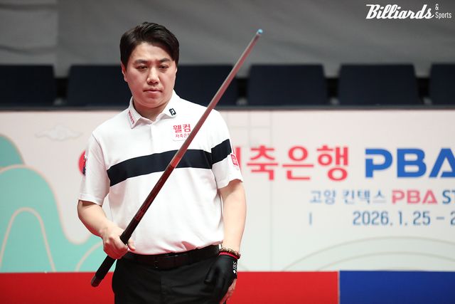 김종원(웰컴저축은행)은 지난 시즌 월드챔피언십 16강전에서 사이그너에게 져 탈락했고, 이번 시즌 마지막 정규투어 16강전에서 사이그너를 꺾은 바 있다.