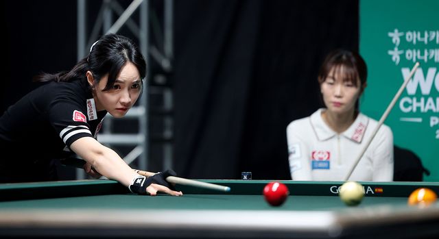 최혜미(웰컴저축은행)는 김보라에게 0-2에서 3-2로 역전승을 거뒀다.