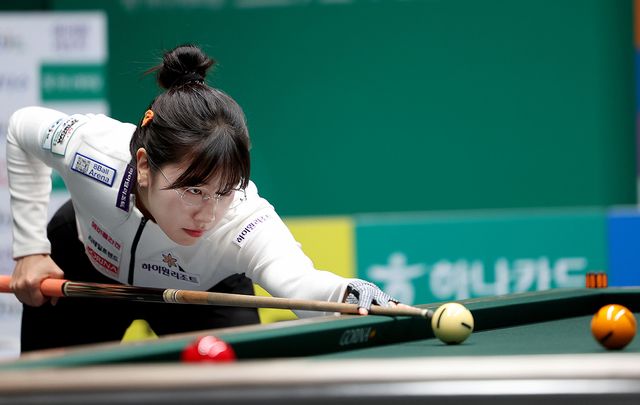 세트스코어 0-2에서 3-2로 역전승을 거둔 이미래(하이원리조트).