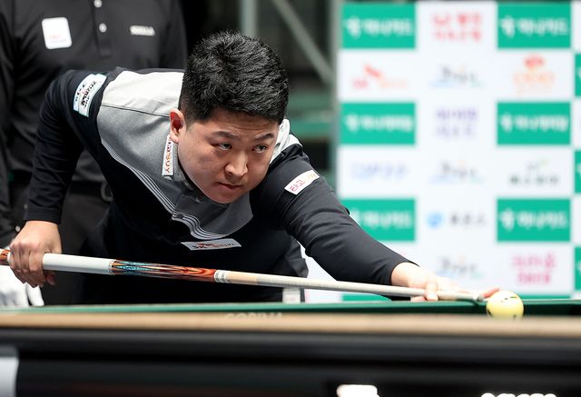 산체스를 꺾은 조건휘(SK렌터카).