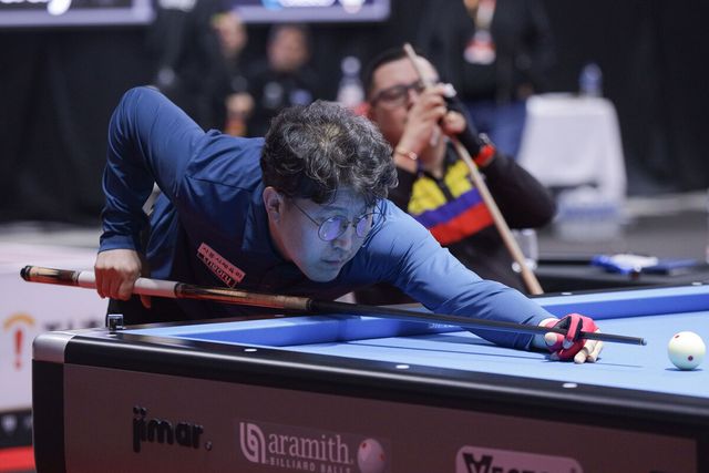 아쉽게 탈락한 황봉주(시흥체육회).