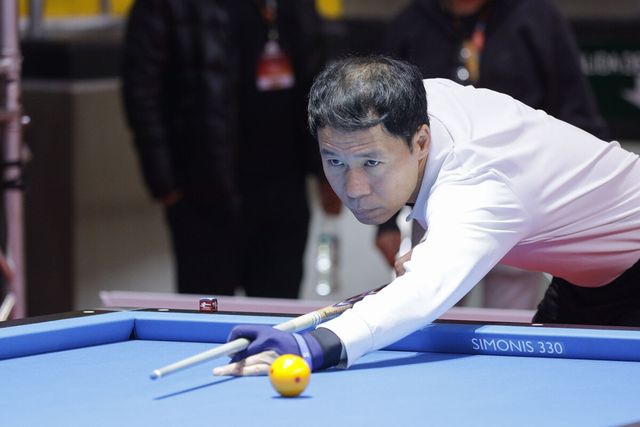 12년 만에 당구월드컵 본선에 오르지 못한 허정한(경남).