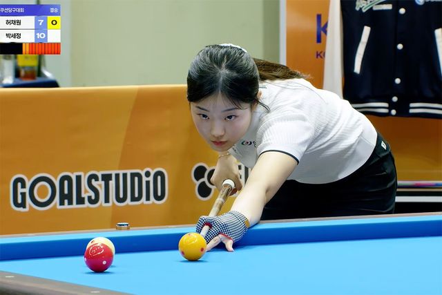 준우승을 차지한 허채원