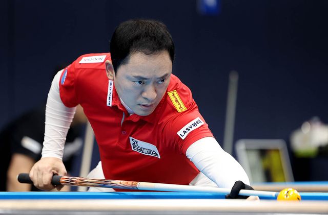 1부 투어에서 강등된 황득희는 PBA 큐스쿨 2라운드에 나서 1부 투어 진입을 다시 노린다.