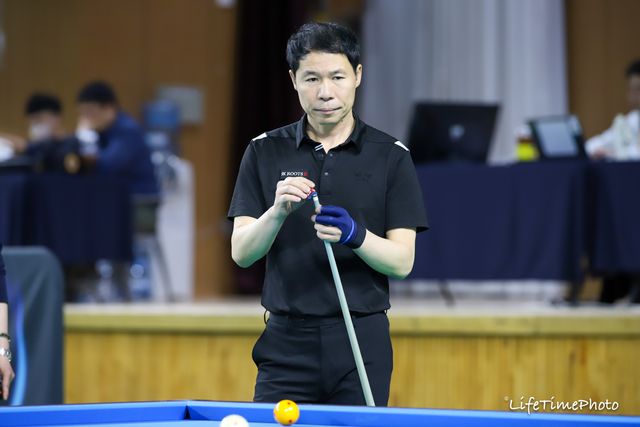 당구 국가대표 선발전에서 선두를 지키고 있는 허정한. 사진=대한당구연맹 제공