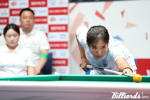 프로당구 LPBA 투어와 팀리그에서 활약 중인 스롱 피아비.