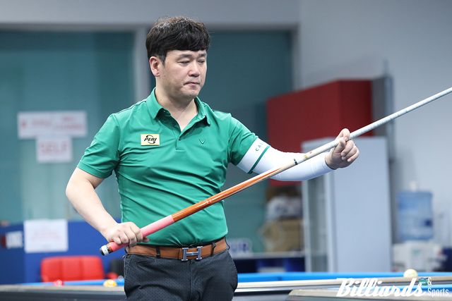 1라운드 2일차에 2라운드 진출을 확정한 송규범