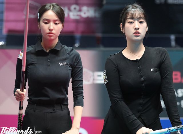 프로당구 PBA 팀리그 드래프트에서 김지연3(왼쪽)과 장가연(오른쪽)이 우리금융캐피탈에 영입됐다.&nbsp; 빌리어즈앤스포츠 DB