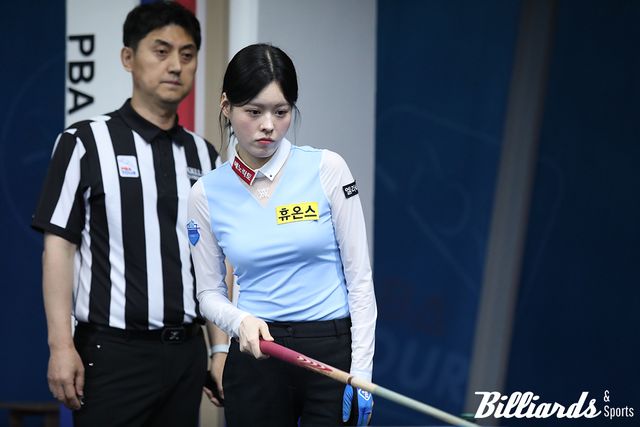 20이닝 만에 25점을 모두 채우고 64강에 오른 서한솔. 사진=고양/이용휘 기자