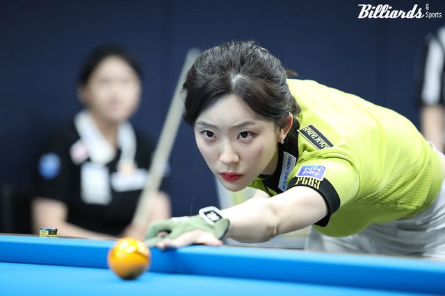 32강에서 한슬기에게 아깝게 패한 정수빈.