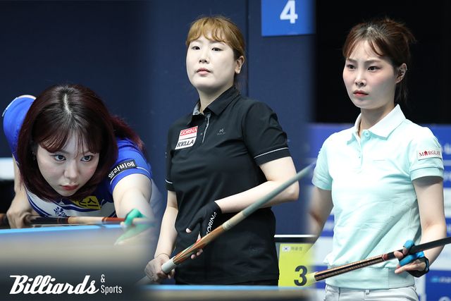 김예은, 이지은, 강유진이 동시에 승부치기에서 승리하며 16강에 진출했다. 사진=고양/김민영 기자