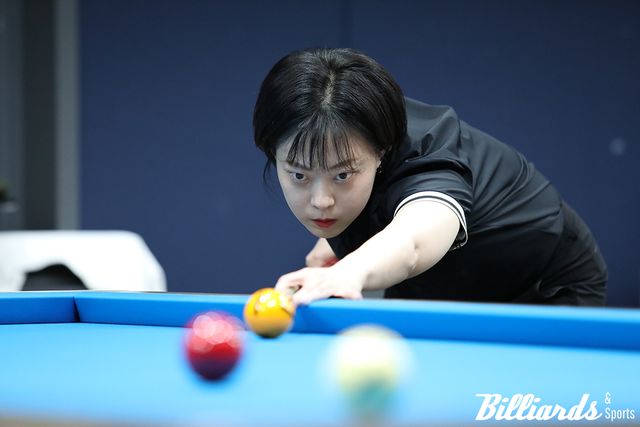 약 3년 10개월 만에 16강에 오른 이화연은 김보경과 첫 LPBA 8강 진출을 다툰다.