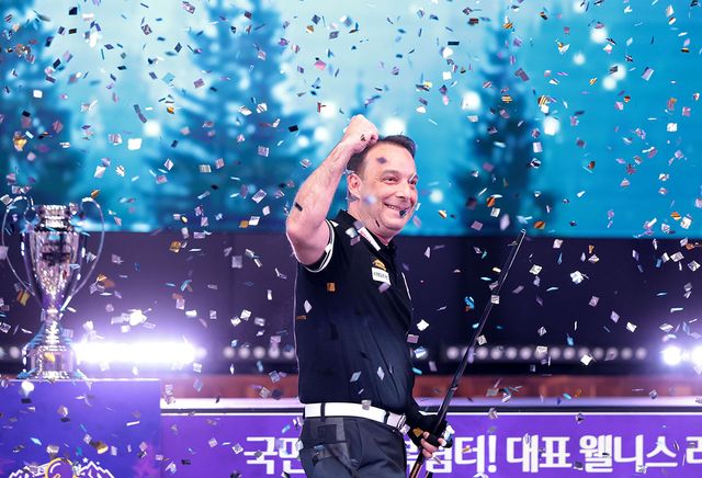 지난 시즌 남자부 PBA 우승자 다니엘 산체스.