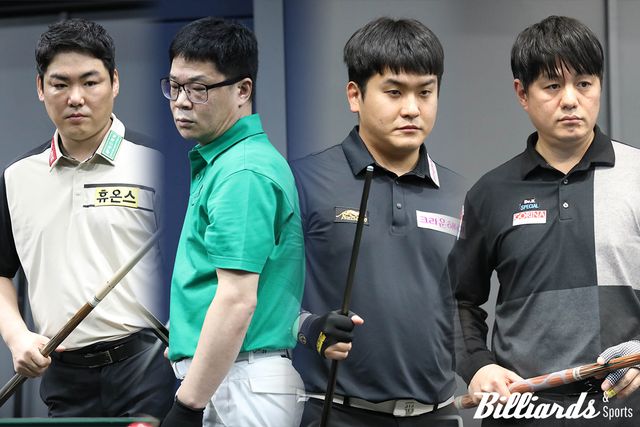 준결승에 오른 이상대, 이재홍, 오태준, 강상구(왼쪽부터).