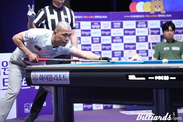 신정주와 8강에서 맞붙은 박동준. 박동준을 1세트를 15:10으로 따내며 기세를 올렸으나 신정주의 반격을 막지 못해 4강 진출에 실패했다.