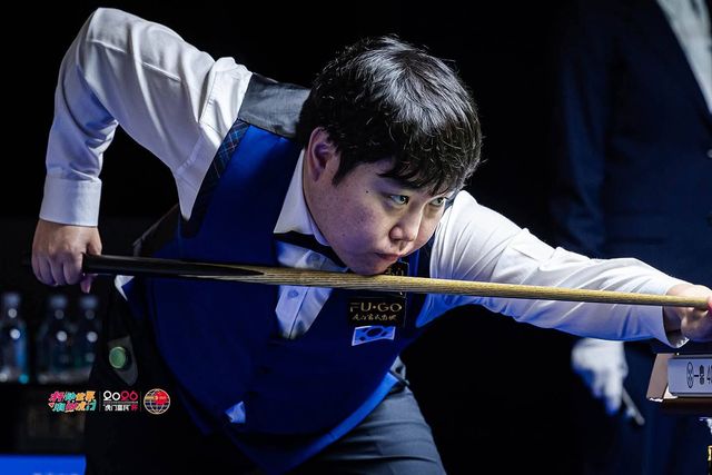 7년 만에 세계스누커팀선수권대회에 도전한 이대규. 사진=IBSF 제공
