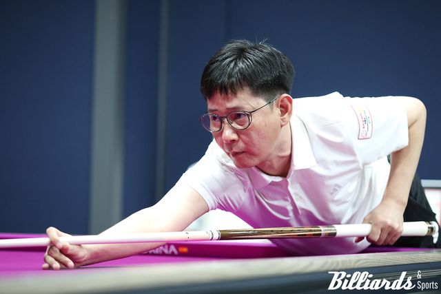 드림투어 개막전에서 32강까지 4경기 연속 2점대의 애버리지를 기록하며 전체 순위 1위로 8강에 오른 정성윤. 사진=빌리어즈앤스포츠 DB