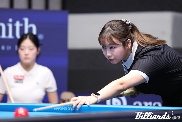 박세정이 '2026 남원전국당구선수권대회' 준결승에서 허채원을 꺾고 7개 대회 연속 결승에 올랐다. 사진=남원/이용휘 기자