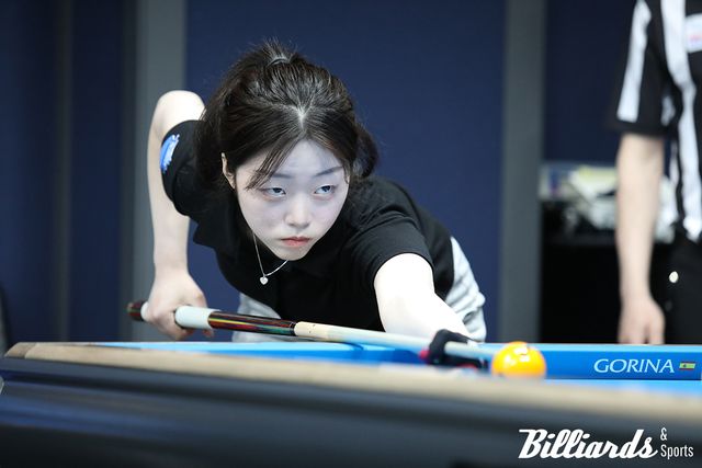 한지혜는 두 대회 연속 Q라운드를 통과하고 128강에 진출했다.