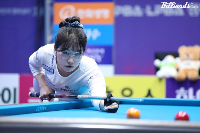 '하이원 여왕' 이미래(하이원리조트)가 준결승에서 '당구 여제' 김가영(하나카드)과 결승 진출을 다툰다.&nbsp; 사진=이용휘 기자