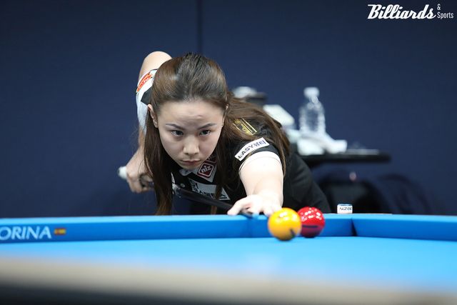 두 차례 매치포인트 득점에 실패하며 아깝게 패배를 당한 응우옌호앙옌니(베트남).
