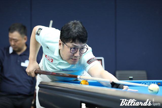 오성욱이 엄상필에게 개막전 패배를 설욕하며 1부 투어 복귀 후 첫 승리를 신고했다. 사진=고양/이용휘 기자