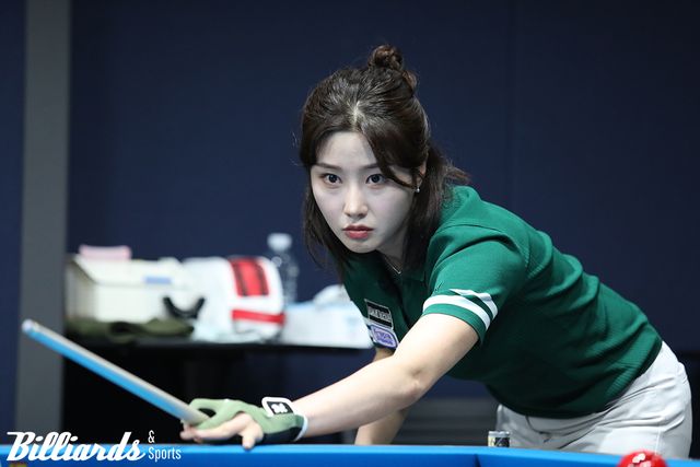 조예은이 전지연을 꺾고 프로당구 LPBA 투어 첫 16강 진출에 성공했다. 사진=고양/이용휘 기자