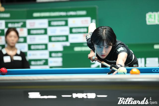 김가영과 한 시즌을 돌아 다시 만난 한슬기는 지난 패배를 설욕하며 상대전적 1승1패를 기록했다.