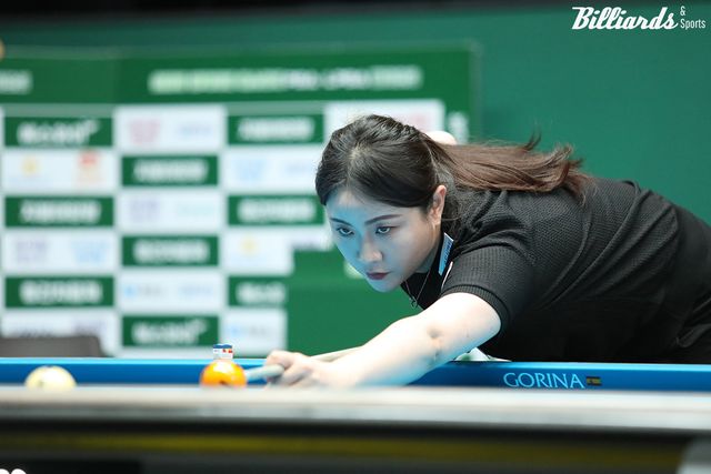 김민아(NH농협카드)는 8강에서 강지은(하이원리조트)을 3-1로 꺾고 준결승에 진출했다.