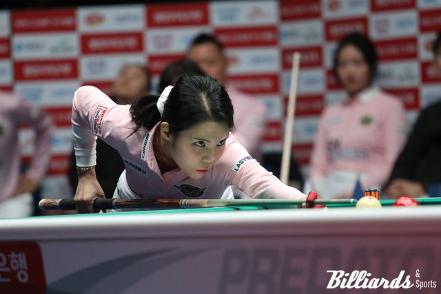 이우경이 건강상의 이유로 PBA 팀리그 1라운드에 결장한다. 사진=빌리어즈앤스포츠 DB