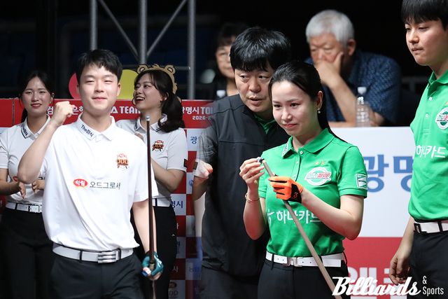 하림과 하나카드가 1라운드 4일차에 4연승을 놓고 격돌한다. 사진=광명/김민영 기자