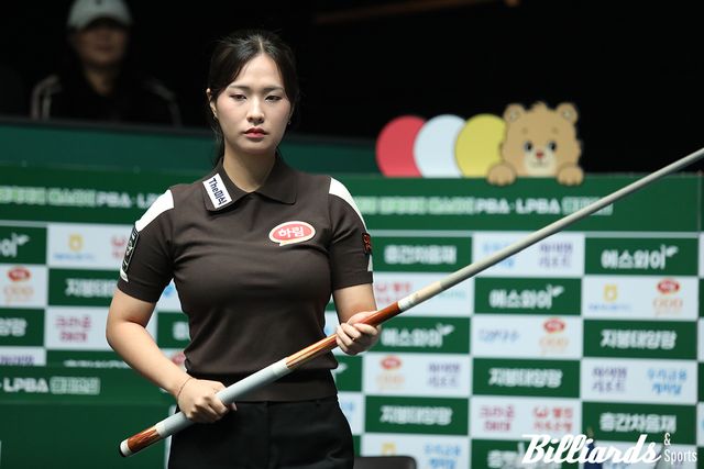 박정현이 한슬기를 준결승에서 세트스코어 3-0으로 완파하고 프로당구 LPBA 투어 첫 결승 진출에 성공했다. 사진=고양/이용휘 기자