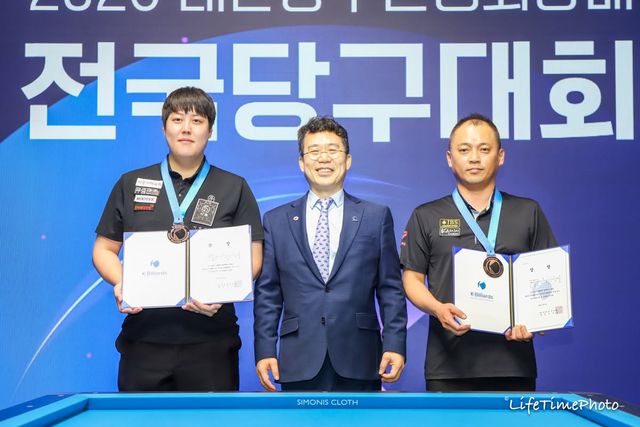 공동3위를 차지한 이범열(좌)과 정승일(우)